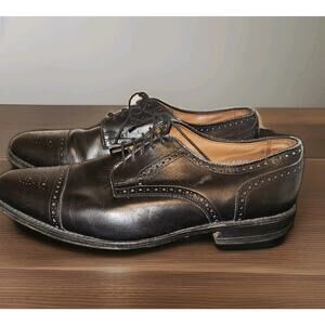 Men's Allen Edmonds Sanford Cap Toe Dress Shoes Size 11 EEE